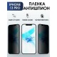 Гидрогелевая пленка антишпион на телефон iphone 13 pro