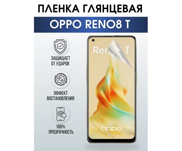 Гидрогелевая пленка OPPO Reno 8T Оппо глянцевая