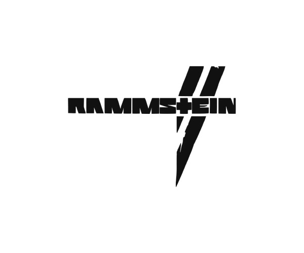 Шоппер Rammstein logo Рамштайн Ramstein бежевый сумка