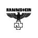 Шоппер Рамштайн Rammstein logo Ramstein лого бежевый сумка