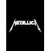 Шоппер Metallica металлика логотип черный сумка с принтом