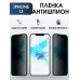 Защитная гидрогелевая пленка антишпион на телефон iphone 13