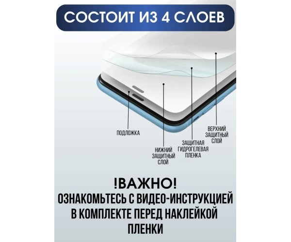 Гидрогелевая матовая пленка на телефон Samsung Galaxy M32