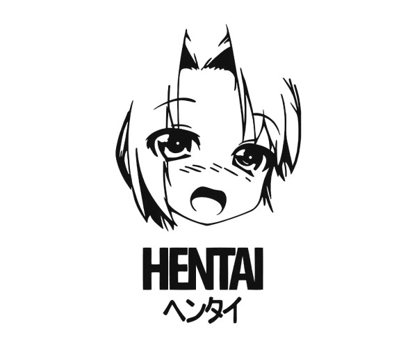 Шоппер аниме ахегао anime hentai хентай y2k бежевый сумка