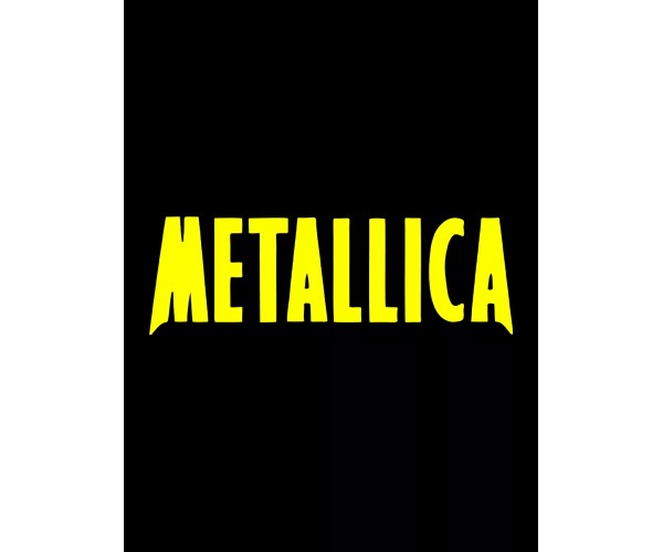 Шоппер Metallica Металлика Металика Metalica черный сумка