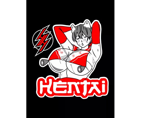 Шоппер хентай аниме тян anime sexy hentai club черный сумка