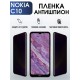 Гидрогелевая защитная пленка на Nokia C10 Нокиа антишпион