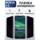Гидрогелевая защитная пленка на Nokia 2.3 Нокиа антишпион