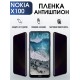 Гидрогелевая защитная пленка на Nokia X100 Нокиа антишпион
