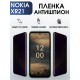 Гидрогелевая защитная пленка на Nokia XR21 Нокиа антишпион