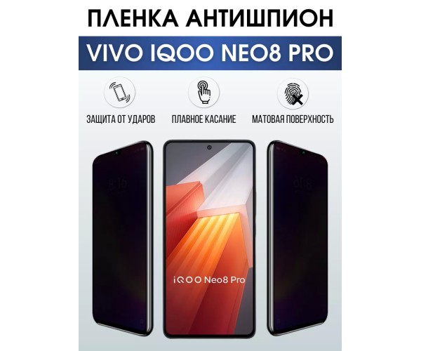 Гидрогелевая пленка на VIVO IQOO NEO8 PRO антишпион