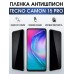 Гидрогелевая пленка антишпион на Tecno Camon 15 pro Техно