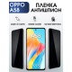 Гидрогелевая пленка OPPO A58 Оппо антишпион