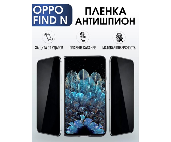 Гидрогелевая пленка OPPO Find N Оппо антишпион