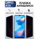 Гидрогелевая пленка OPPO A16 Оппо антишпион