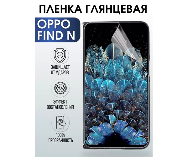 Гидрогелевая пленка OPPO Find N Оппо глянцевая