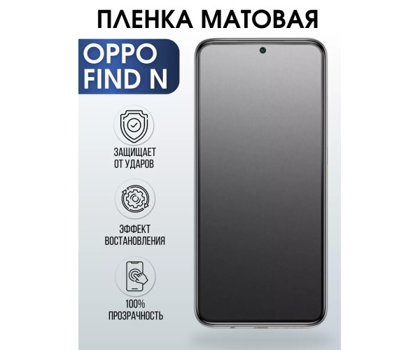 Гидрогелевая пленка OPPO Find N Оппо матовая