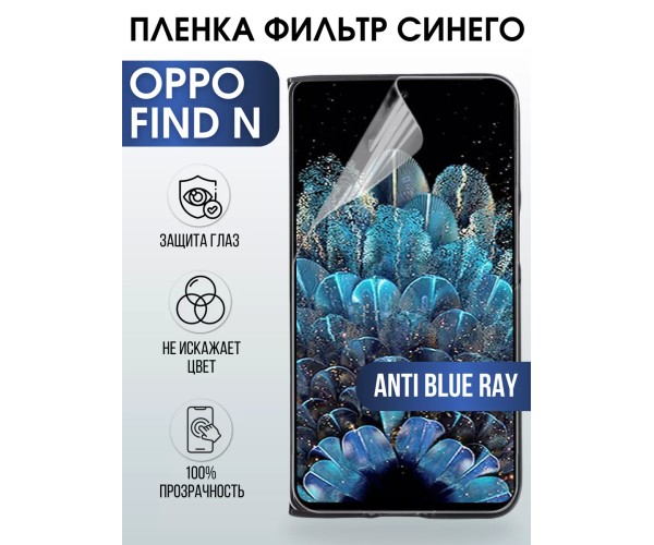 Гидрогелевая пленка OPPO Find N Оппо anti blue ray