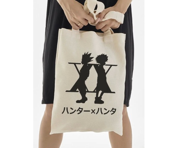 Эко сумка шоппер с аниме Хантер х хантер hunter x hunter