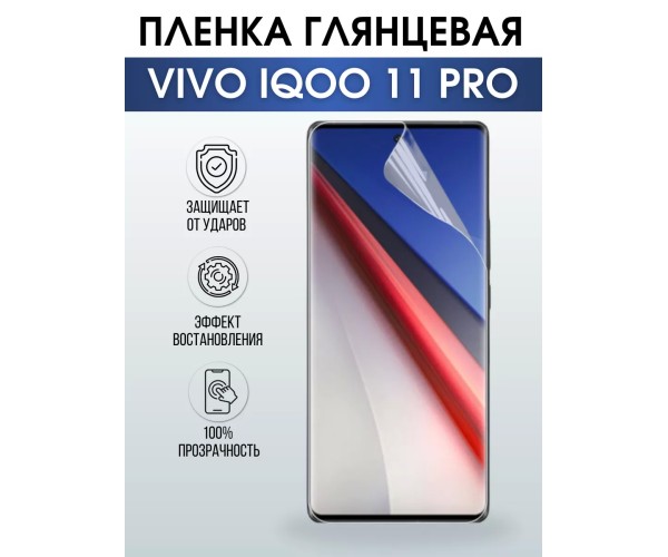 Гидрогелевая пленка на VIVO IQOO 11 PRO глянцевая