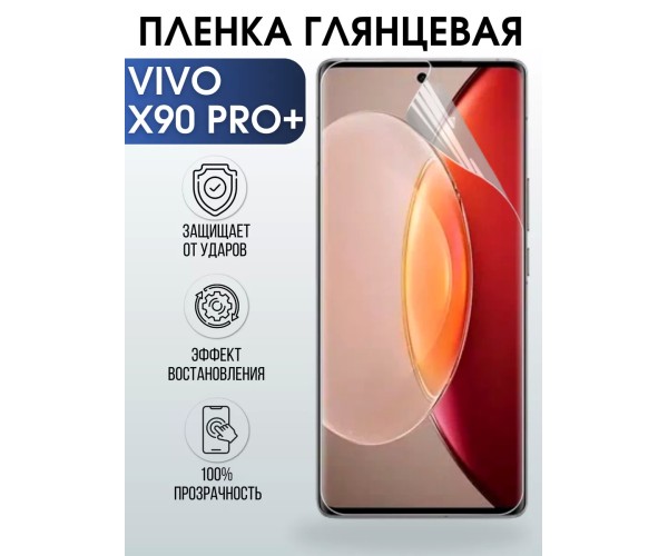 Гидрогелевая пленка на VIVO X90 PRO+ глянцевая