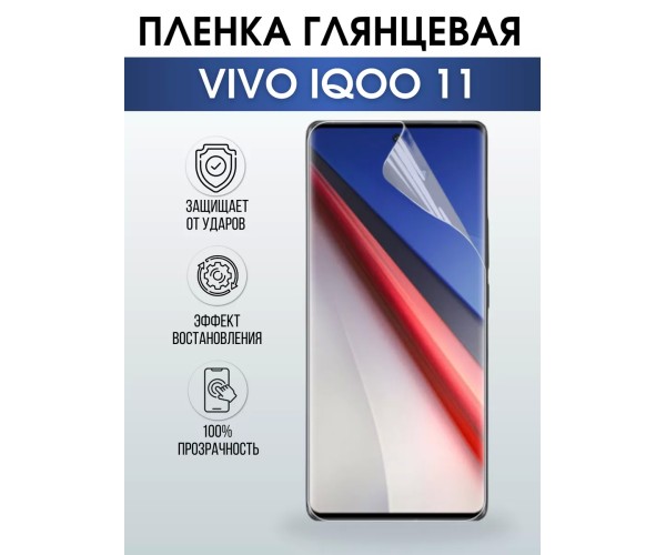 Гидрогелевая пленка на VIVO IQOO 11 глянцевая