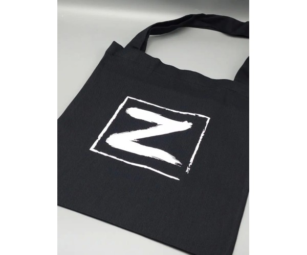 Эко сумка шоппер хозяйственная тканевая со знаком Z