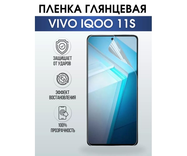 Гидрогелевая пленка на VIVO IQOO 11S глянцевая