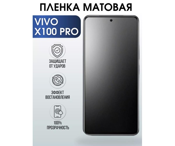 Гидрогелевая пленка на VIVO X100 PRO матовая