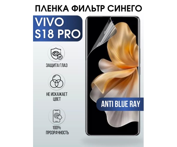 Гидрогелевая пленка на VIVO S18 PRO anti blue