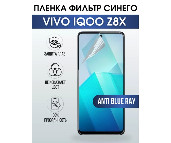 Гидрогелевая пленка на VIVO IQOO Z8X anti blue