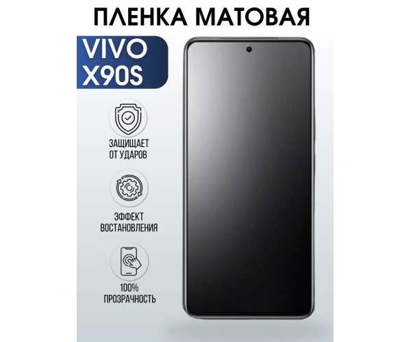 Гидрогелевая пленка на VIVO X90S матовая