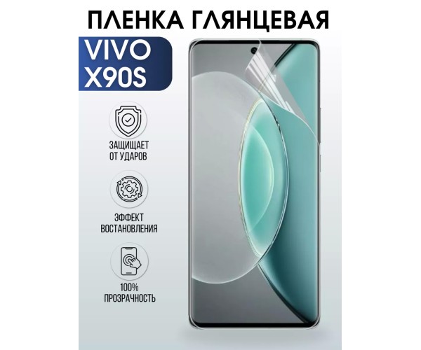 Гидрогелевая пленка на VIVO X90S глянцевая