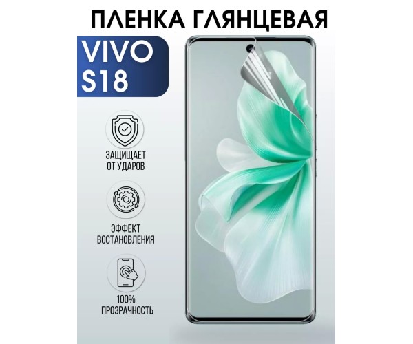 Гидрогелевая пленка на VIVO S18 глянцевая