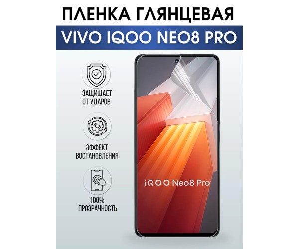 Гидрогелевая пленка на VIVO IQOO NEO8 PRO глянцевая