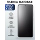 Гидрогелевая пленка на VIVO X100 матовая