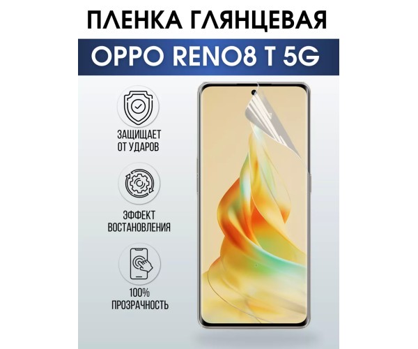 Гидрогелевая пленка OPPO Reno 8T 5G Оппо глянцевая