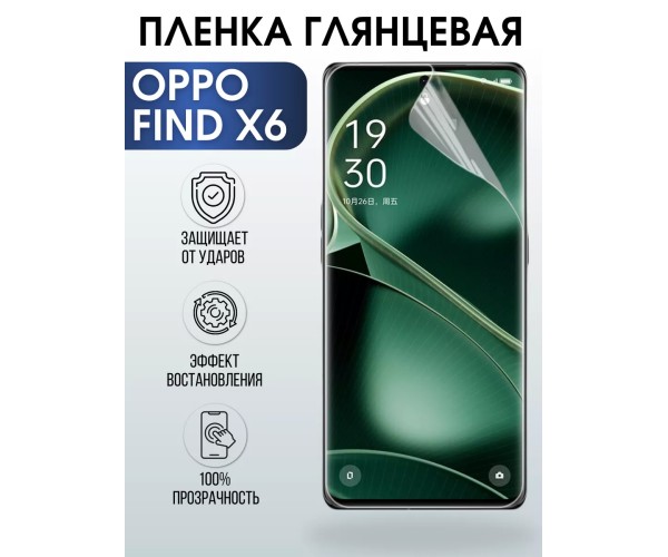 Гидрогелевая пленка OPPO Find X6 Оппо глянцевая