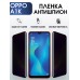 Гидрогелевая пленка OPPO A1k Оппо антишпион