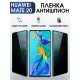 Гидрогелевая пленка Хуавей Huawei Mate 20 антишпион