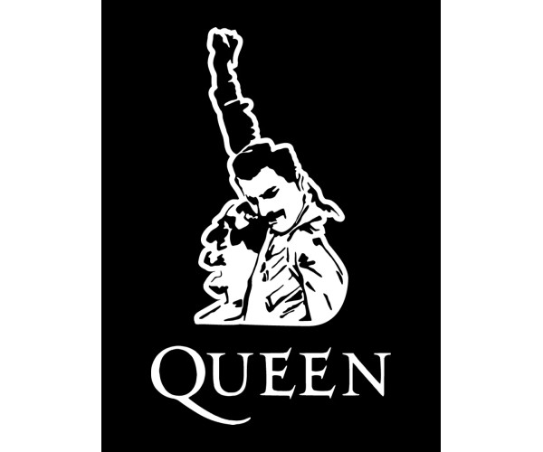 Шоппер Queen Квин Фредди Меркьюри Freddie Mercury черный