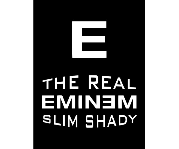 Шоппер Eminem рэпер Эминем The real slim shady рэп черный