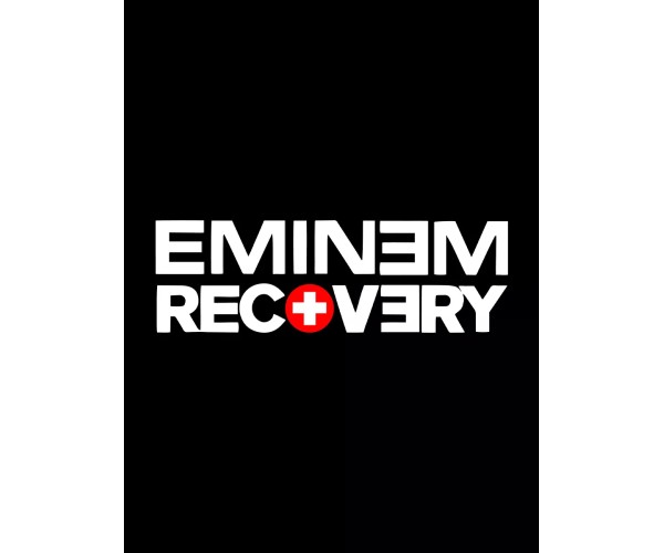 Шоппер Eminem recovery рэпер Эминем рэп Эминэм черный сумка