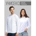 Белый свитшот Мне пофиг: соедини нижние с верхними точки
