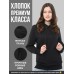 Худи женское мужское толстовка кофта с принтом панда капюшон