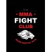 Наклейка на авто с изображением MMA club | Стикер для машины | самоклейка