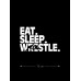 Наклейки на авто с принтом Eat sleep wrestle | Стикеры для любых твердых поверхностей, стекол