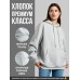 Худи оверсайз с капюшоном кофта