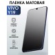 Гидрогелевая пленка на VIVO Y19 матовая