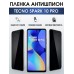 Гидрогелевая пленка антишпион на Tecno Spark 10 pro Техно